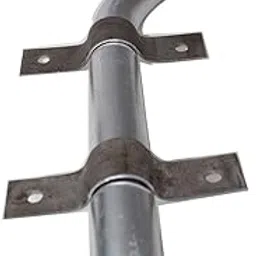 ZOREZA Extension Mounting Arm Area-Light, Sturdy Mounting Pole Only for Our Dusk to Dawn LED Barn Light, Yard Lights, Iron Housing, Anti-Rust, Silver-picture-34