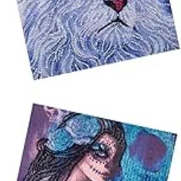 Enakshi® 2 Set Diamond Painting DIY Stitch Arts Needlecrafts Home Decor 30x30cm|Crafts | Needlecrafts & Yarn | Embroidery & Stitch | Hand Embroidery Kits | Stitch Kits-picture-17