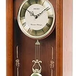 SEIKO Pendulum Clock (71.5 cm x 30 cm x 11.2 cm, Brown, QXH107BN)-picture-33