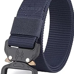 simpl living Synthetic Tactical Quick Release Automatic/Push Buckle Nylon Fabric Belt For Men-picture-41