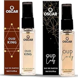 Oscar Oud King & Oud Lady Unisex Eau De Parfum Perfume with Long Lasting Frangrance, Pack of 2, 8ml each-picture-38