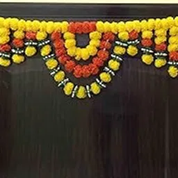 afarza Toran For Main Door Latest Home Decoration Entrance Hanging Handmade Bandarwal Gift Item, 101.6 Cm, Multicolour image 1