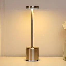 Urban Sajavaat Rechargeable Table Lamp, Battery Operated LED Table Lamps, Metal, Gold Adjustable Brightness with Touch-picture-20