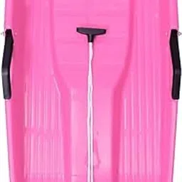 Enakshi Durable Snow Sledge Toboggan Grass Sand Downhill Sliding Sledge Sleigh Pink Sporting Goods | Winter Sports | Sleds & Snow Tubes-picture-27