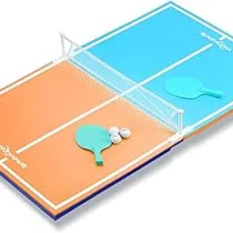 WOOWAVE Floating Ping Pong Table for Pool Party, Pool Ping Pong Table Floating for Swimming Pool Game, Floating Table Tennis Game for Summer Outdoor Fun Including Floating Table, Paddles, Balls, Net-image-42