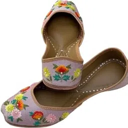 sandoori jutti Sandoori Designed Trending Punjabi Juttis for Women Original Leather, Soft, Durable, bite Free and Pinch Free-picture-10