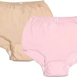 Wemyc Incontinence Underwear For Women I Washable & Reusable I For Medium Leaks I Adult Diaper I Size L I Waist Size - 105-110 CM I Bedwetting Panty image 1