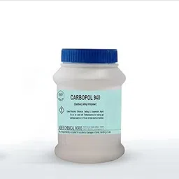 Ases Carbopol 940 or Carbomer 940 Powder for Gel Making (100GM, white powder)-picture-35