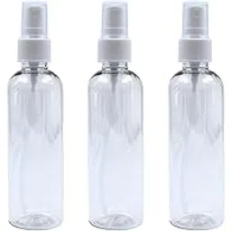 FUTURA MARKET 100ML Empty Bottle Refillable Fine Mist Sprayer,Beauty, Essential Oils, Blends, Skin Care, Travel, Toners, Cleaning, Sanitizers pack of 5 (Transparent)-picture-17