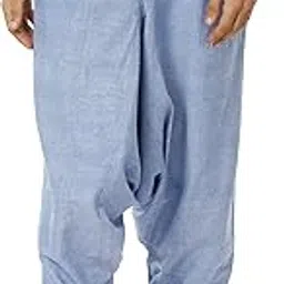 aatman One Size Men's Eco-Friendly Cotton Harem Pants | Fits Waist Size 28 to 36 Inches-picture-12
