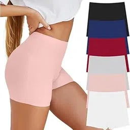 Boyshorts Panties for Women Seamless Soft Boy Shorts Underwear Short Boxer Briefs Anti Chafing Multiple Pack-image-41