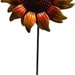 Sunflower Garden Stake Fashion Sturdy Faux Flower for Courtyard Lawn1 Metal Sunflower Garden Stake Statues & Lawn Ornaments Garden D?©cor | Yard, Garden & Outdoor Living |Home & Garden-picture-13