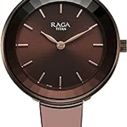 titan Analog Brown Dial Women's Watch-95276QM01-picture-29