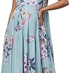 av2 Women's Rayon Regular Fit Maternity Feeding Layered And Tiered Kurti 5124-picture-25