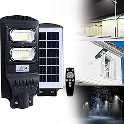 Homehop 60W All in One Solar Street Light Outdoor for Home Garden Wall Motion Sensor LED Automatic Powered Waterproof Lamp-picture-31