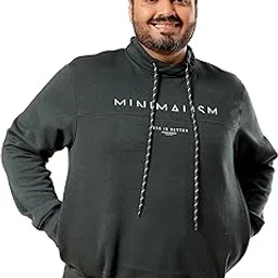 hardsoda by The Indian Garage Co Men Plus Size Regular Fit Statement Print Sweatshirt-picture-32