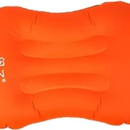 ATORSE Inflatable Pillow Travel Air Cushion Travel Head Rest Support Orange-picture-37