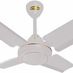 Khaitan Bullet/Norwester - 600mm | Super Hi-Speed Ceiling Fan | Energy Efficient | Durable & Long-lasting | Small Ceiling fan for Kitchen/Balcony | 2-Years Warranty | Pearl White - Pack of 1-image-3