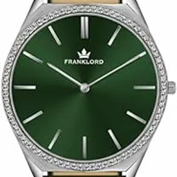 franklord Diamond Élan Emerald – Ultra-Slim Swiss Luxury Watch for Men | 5 mm Case, Emerald Green Dial, Lab-Grown Diamonds, Sapphire Crystal & Swiss Movement-picture-54