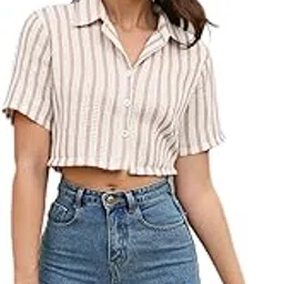 Crop Shirt for Women,Women Crop Shirt.09-picture-11