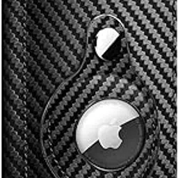 Card Holder Wallet with AirTag Holder Minimalist Premium PU Leather Wallet for Men/Women Automatic Pop Up RFID Blocking Credit Card Holder with AirTag Case Front Pocket Money Clip Bifold Purse, Black / brown-image-11