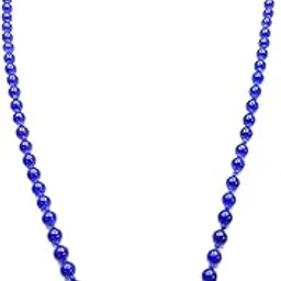 raviour lifestyle Blue Neela Hakik Agate Japa Mala 108+1 Beads Neela Mankas Hakik Mala for Men and Women-picture-28