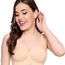 Vivanta Women's Soft Padded Hosiery Bra Available in B C D E & F Cup Sizes from 30 to 40 in Color White/Black/Skin,Coral,Marun,Rasberry,Pink-image-13