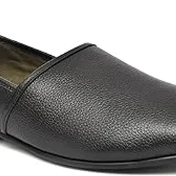 Mens Men's Leather Loafers Shoes Loafers-image-2