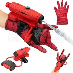 Kidology Superhero Squirt Gun Glove for Kids | Super Hero Water Blaster Glove Toy | Outdoor Water Gun for Boys & Girls 3+ | Roleplay Fun Toy | Backyard, Pool & Beach Water Game-image-31