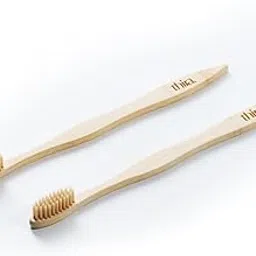 Thira Bamboo S Curve Toothbrush With Bamboo Bristles | Pack of 2-picture-30