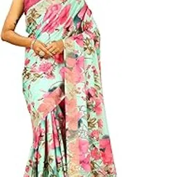 Handloom Printed Cotton Silk weaving border saree-picture-26