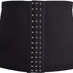 MYADDICTION 2xWomen's Weight Loss Waist Trainer Cincher Shapewear Belt Silver L XL image 1