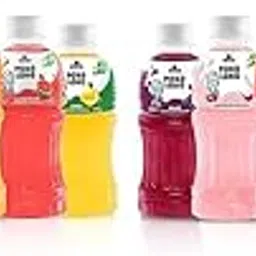 Sapphire Poko Loko Assorted Flavoured Fruit Juice Drink with Nata De Coco | Refreshing Fruit Drink filled with Natural Fruit Fibres, 300ml (Pack of 12)-picture-24