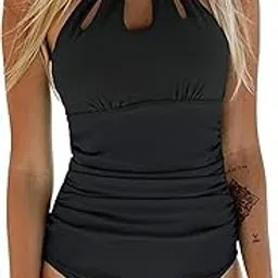 tataiya Women's Padded Front Keyhole One Piece Swimsuits-picture-17