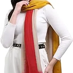 monte carlo Women Woolen Winter Stole | Soft Warm Scarf Wrap for Ladies | Stylish Elegant Wool Shawl for Cold Weather | Trendy Winter Wear for Women (Pack Of 1)-picture-43