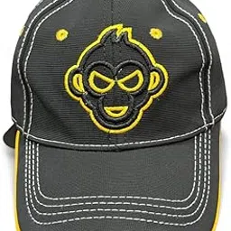 Black Imported Lycra Cap for Mens and Women, Adjustable Unisex Cap-image-5