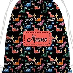 baby of mine Drawstring Swimming bag for kids for Gym yoga Tuition Beach Waterproof Backpack for 3-10 year Girls boys Bag with Custom personalisation-picture-12