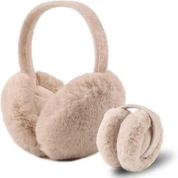 yuoahcn Women Winter Unisex Ear Muffs Faux Fur Warm Earmuffs Lady Girls Plush Ear Warmers Outdoor Ear Covers Headband-picture-46