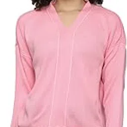 allen solly Cotton Women V-Neck Sweater-picture-34