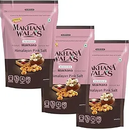 MAKHANA WALA'S Roasted & Flavoured Makhana (Foxnuts) | Gorgon Nut | Gluten Free Vegan Snacks | Healthy Diet Immunity Booster Snacks | Himalayan Pink Salt Flavored Makhana, Pack Of 3, 70G Each.-picture-15