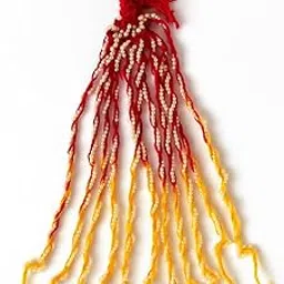 newdream shaper Mouli Kangan Dora Yellow & Maroon | protective Thread and decorative | kalawa kangan dora for women and girl | Design-picture-47