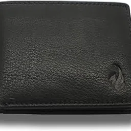ballathe Leather Wallet for Men, 10 Card Slot | RFID Wallet (Black)-picture-27