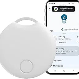 UanTii Android Itag Bluetooth itag Smart Finder Works with Google Find My App for Android System (White-1pcs)-picture-13