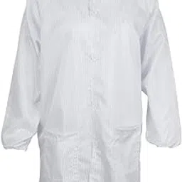loom tree ESD Anti-Static Premium Lab Jacket Coat Women Medical Clothing White XL-picture-24