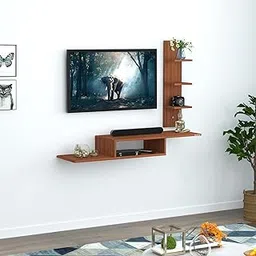 Redwud Thomson Engineered Wood TV Unit/TV Stand/Floor Standing TV Unit/TV Cabinet/TV Entertainment Unit (Walnut) - Ideal for Upto 50"(D.I.Y)-picture-33