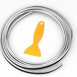 ZESI Chrome Interior Decoration Beeding for Car AC Vents and Dashboard (5 Meter) Decoration Strip Moulding Chrome-picture-14