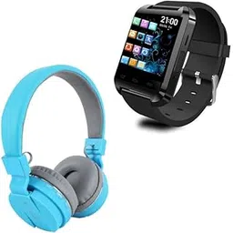 (SPECIAL with 12 YEARS WARRANTY Comfortable On-Ear Bluetooth Wireless Headphone, Bluetooth U8 SmartTouchscreen Watch with Smart Notifications Work-picture-41