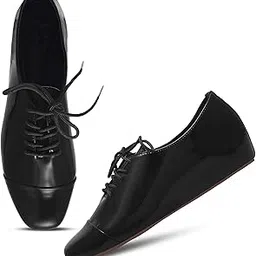 FROH FEET Women's Brogue Dress Shoes for Women, Lace-up for Women, Comfortable Formal Business Office Work Vintage Oxfords Shoes-picture-44
