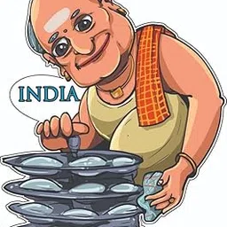 Skywalk India Souvenir Idli Uncle Fridge Magnet (Multicolor) M-816-image-27