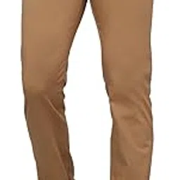 cantabil Men Solid Non Pleated Regular Fit Mid Rise Casual Trousers for Men | Casual Pants for Men | Casual Wear Regular Fit Trousers for Men (P_MTRC00141)-picture-28